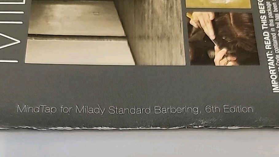 Mindtap Milady Std Barber Online Access For Textbook & Workbook
