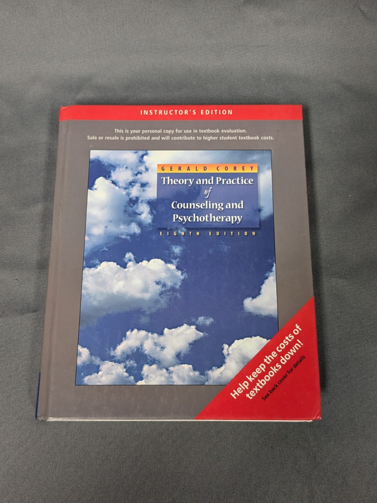 Theory and Practice of Counseling and Psychotherapy by Gerald Corey Hardcover