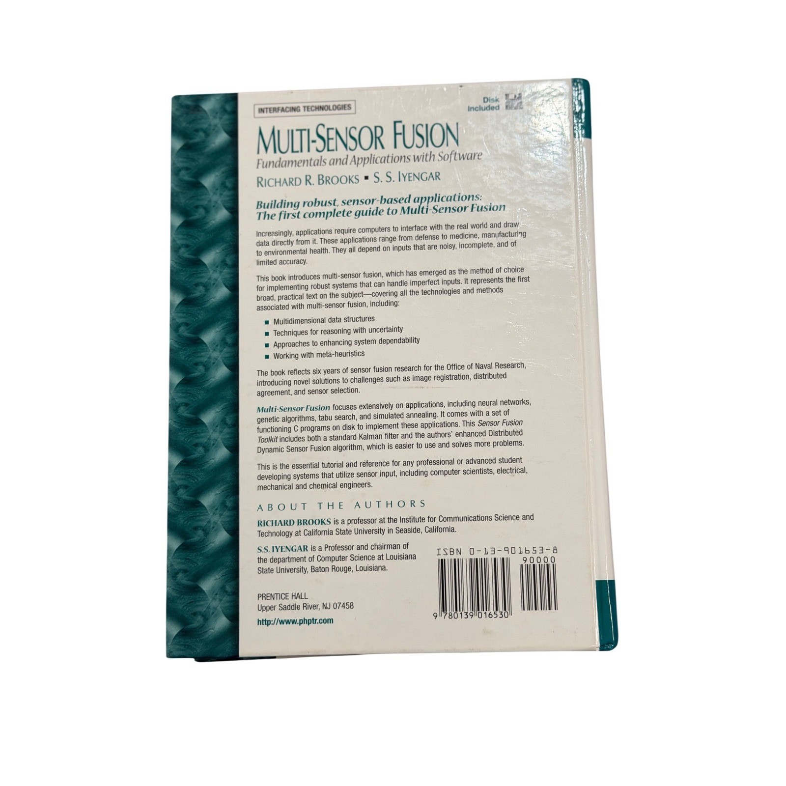 Multi-Sensor Fusion Textbook Richard Brooks 1st Ed Green No Disk