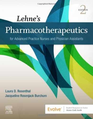 Lehne’s Pharmacotherapeutics for – Paperback, by Rosenthal DNP RN – Good c
