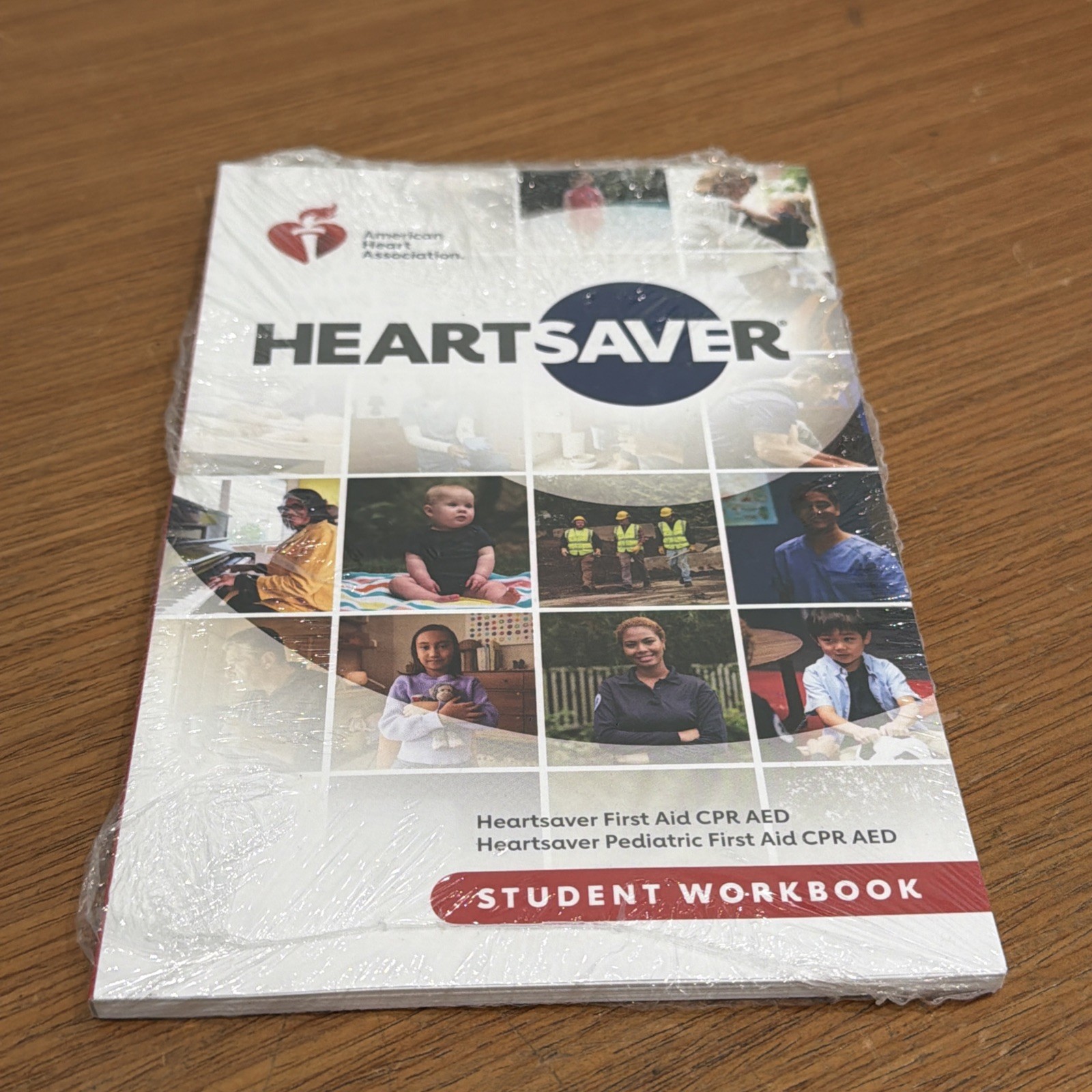 2025 Heartsaver® First Aid CPR AED Student Workbook NEW