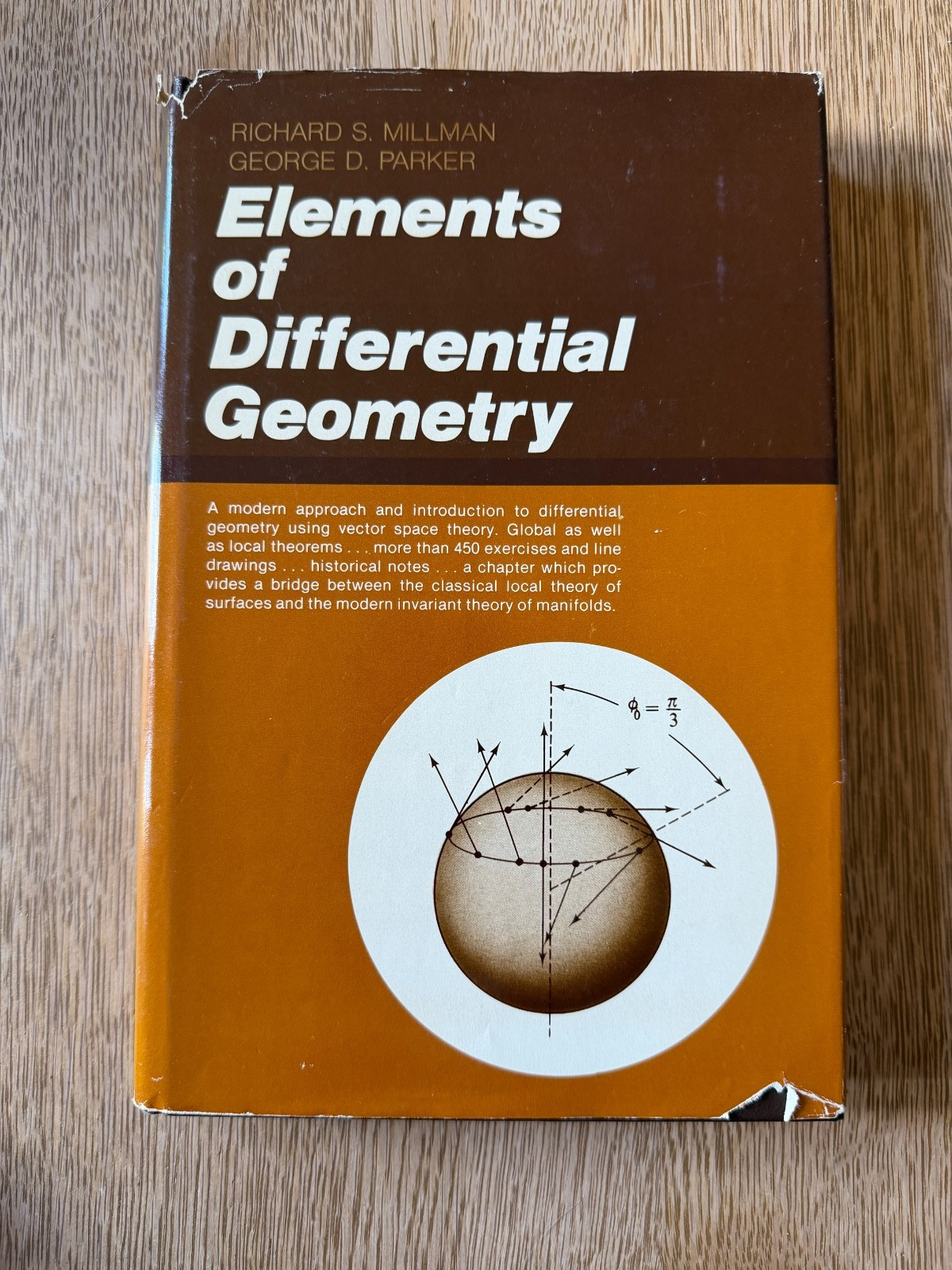 Elements of Differential Geometry – Richard Millman & George Parker – HC/DJ/VG