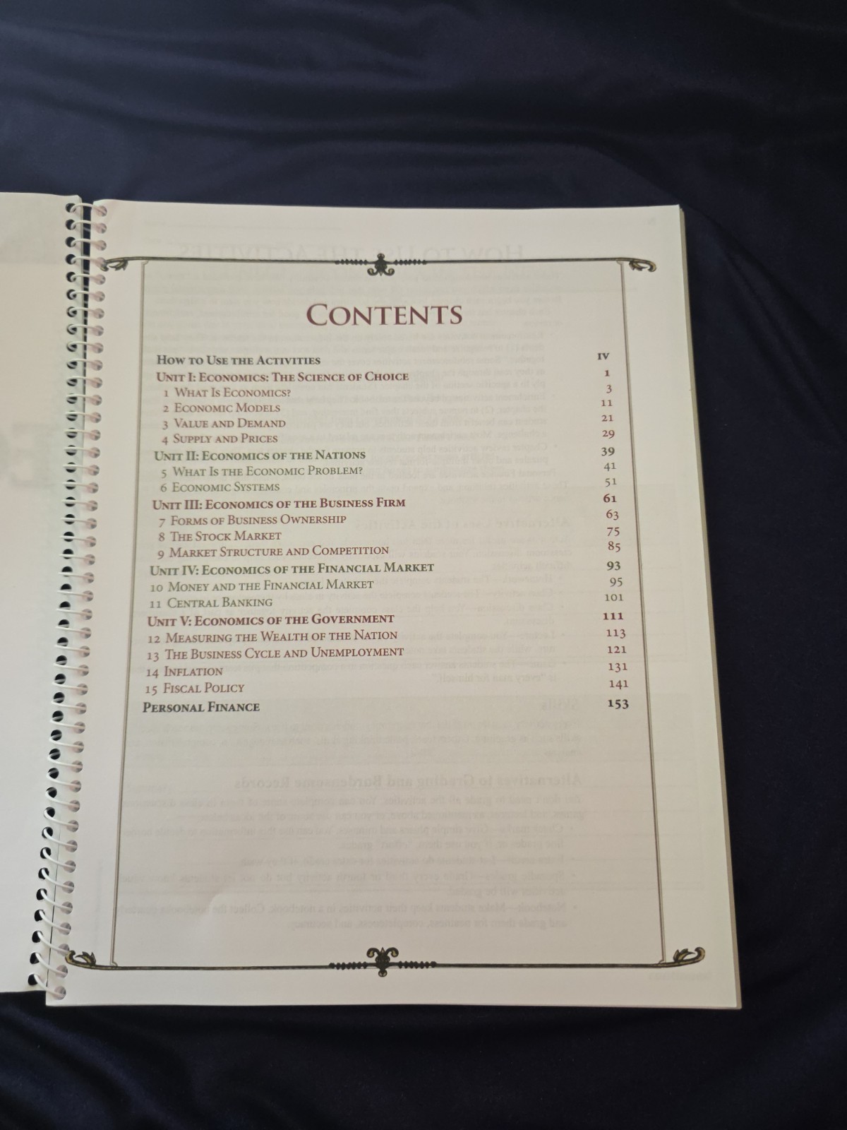 BJU Economics Student Activities Answer Key 2nd Edition Bob Jones