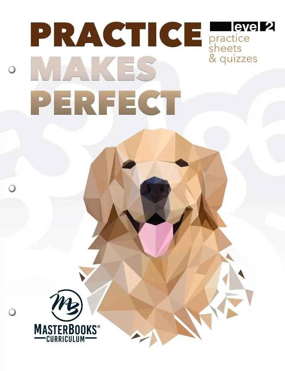 New Master Books PRACTICE MAKES PERFECT Level 2 Math Lessons Living Education