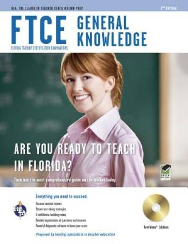 FTCE General Knowledge Book + Online (FTCE Teacher Certificatio – VERY GOOD