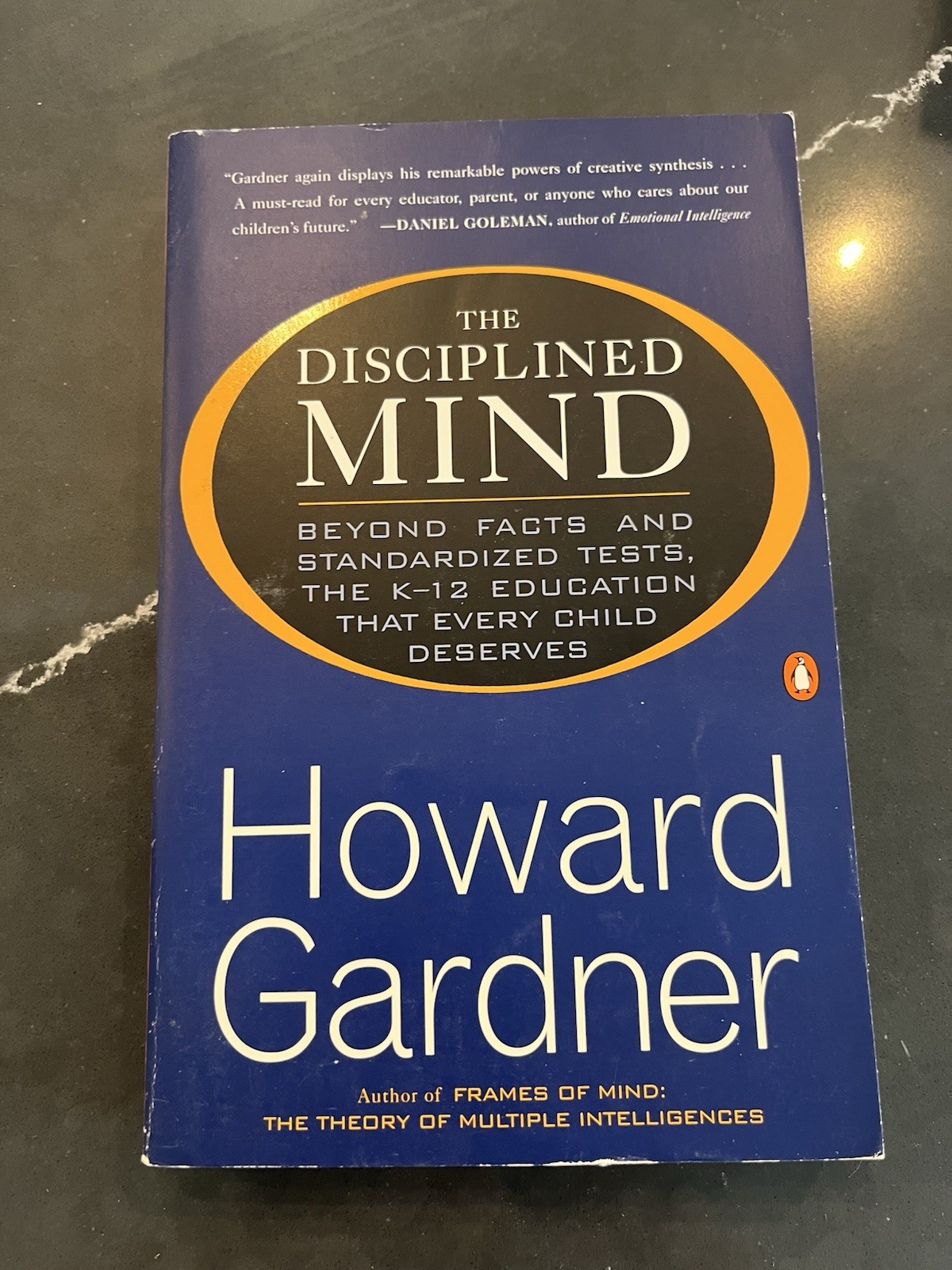 The Disciplined Mind Howard Gardner Paperback Book
