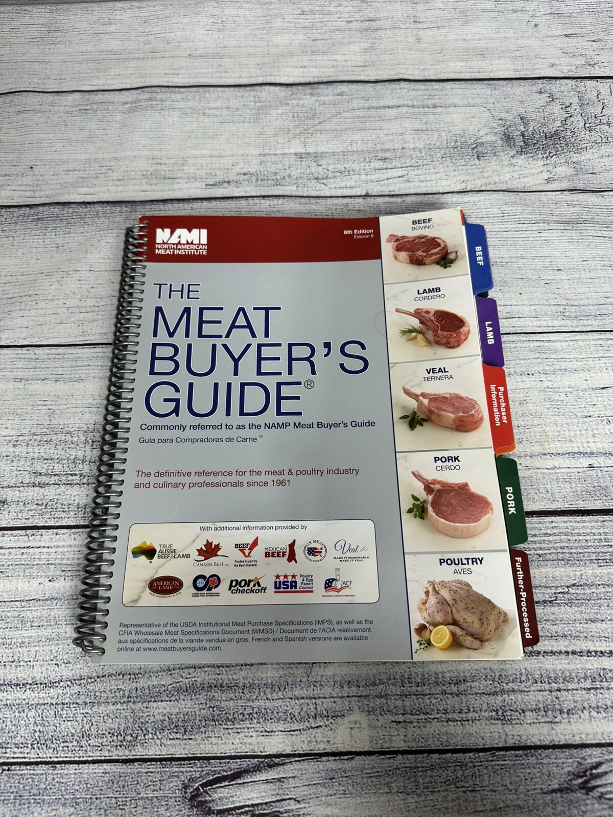 The Meat Buyer’s Guide NAMP 8th Edition North American Meat Institute 2014 En Sp
