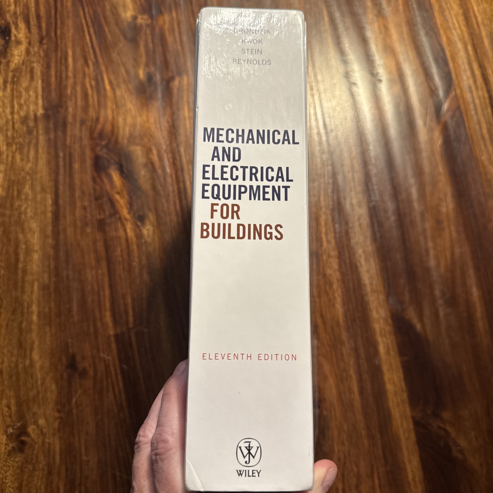 Mechanical and Electrical Equipment for Buildings by Alison G. Kwok, Benjamin…