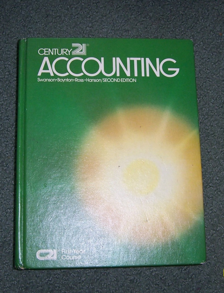 Century 21 Accounting, Green Book, 1977 South-Western Publishing Co. VGC