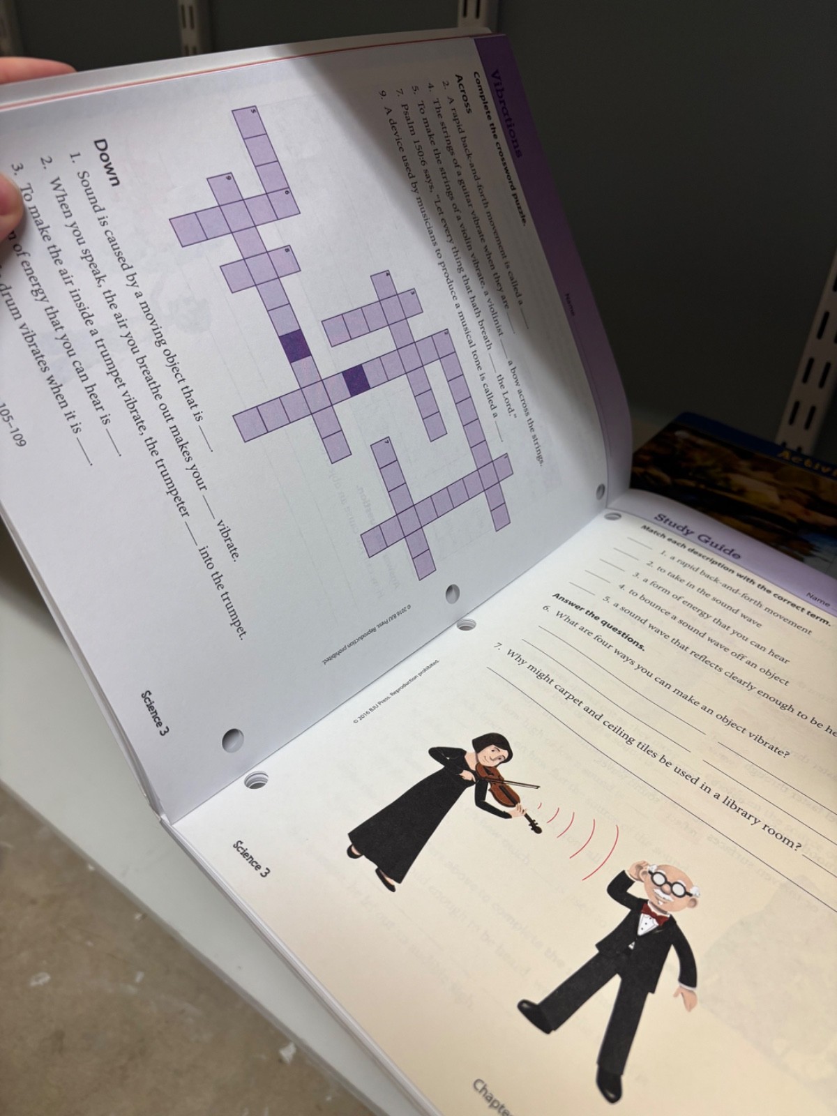 3rd grade elementary science textbook and activity manual