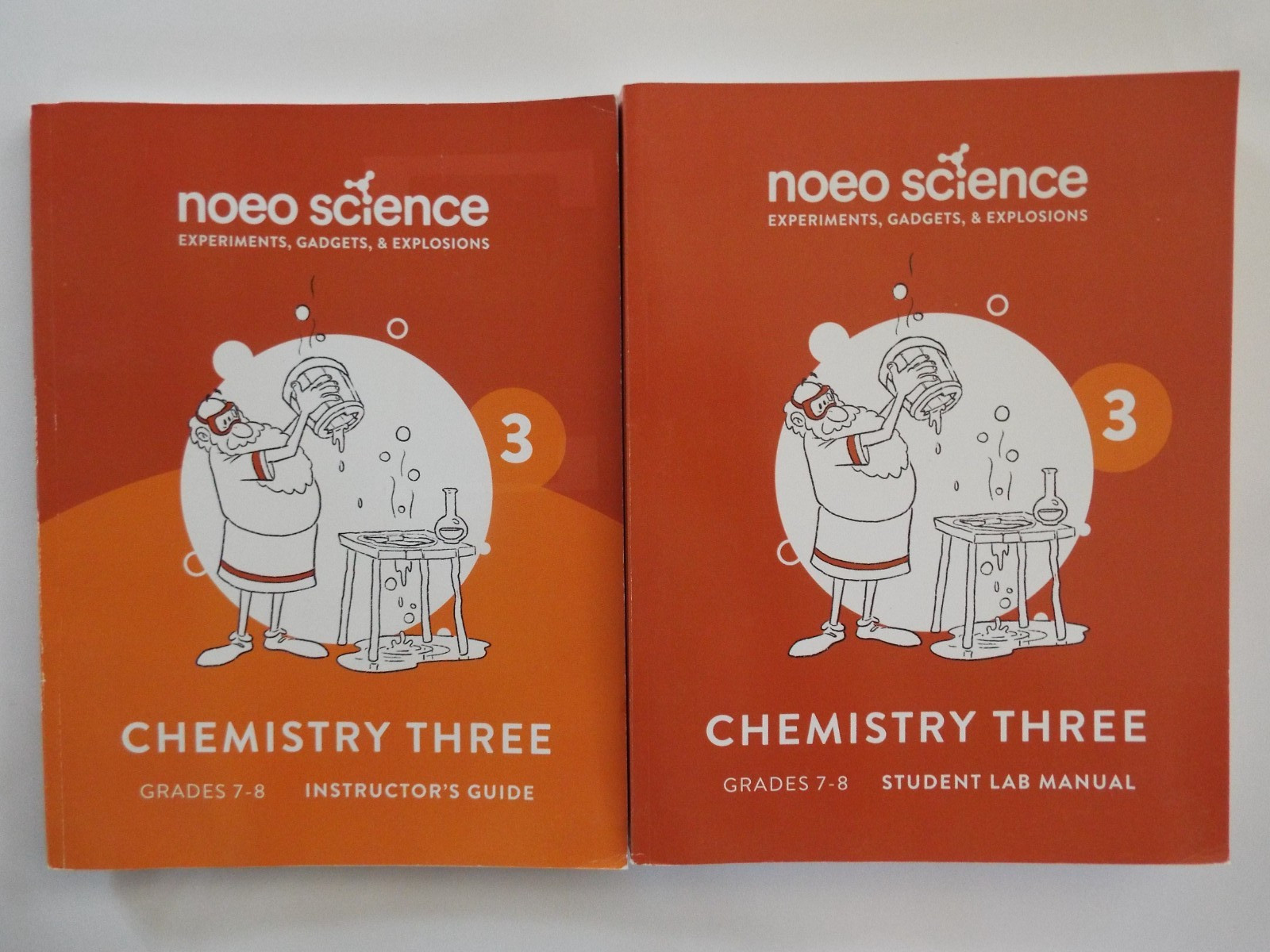 Lot 2 Noeo Science Chemistry 3 Instructor’s Guide and Lab Manual Grades 7-8