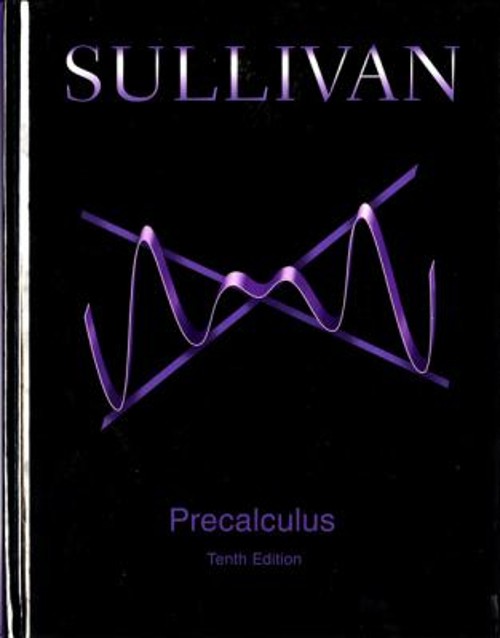 Precalculus Hardcover Michael Sullivan