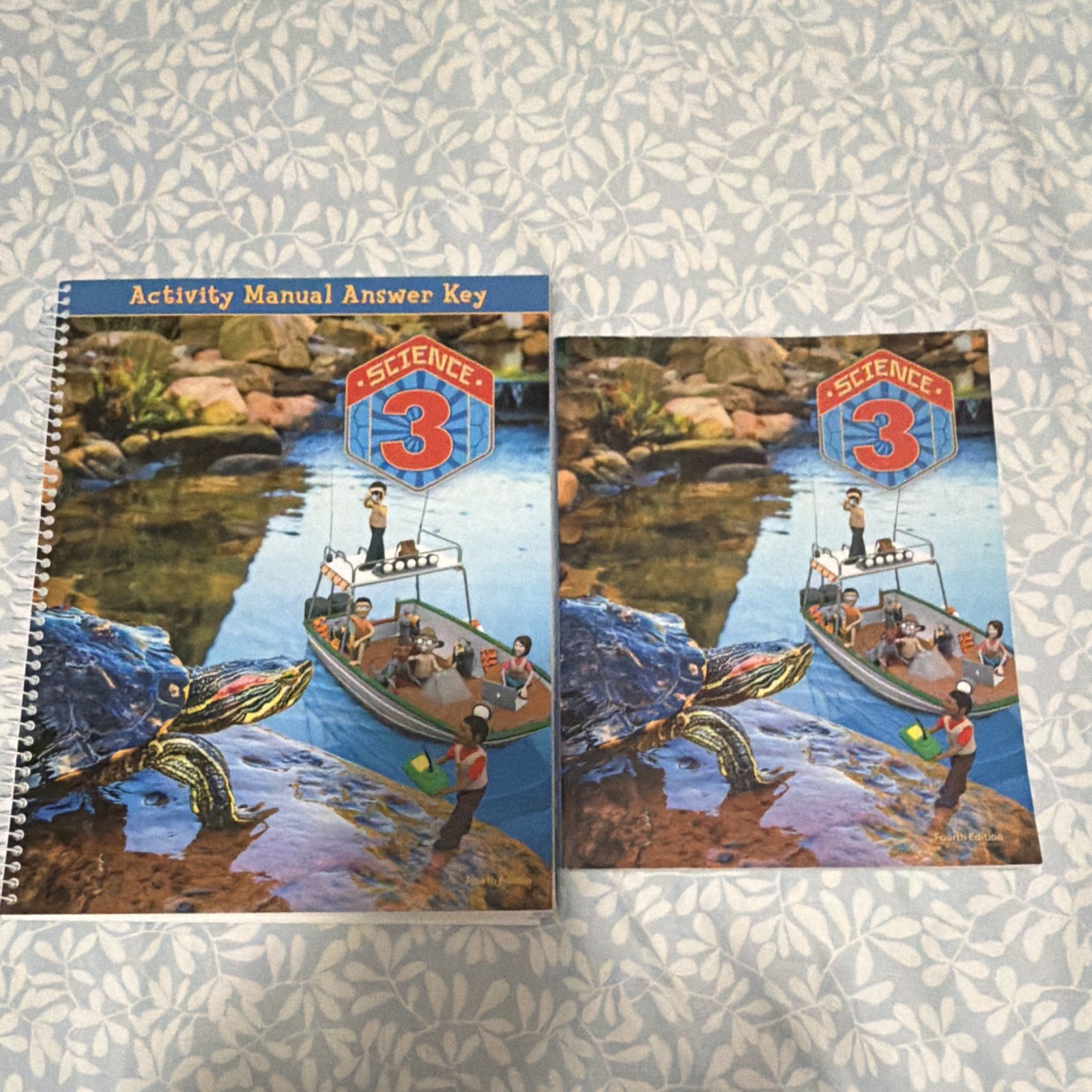 BJU Press Science 3 Textbook and Activity Manual Answer keys 4th Edition 2020