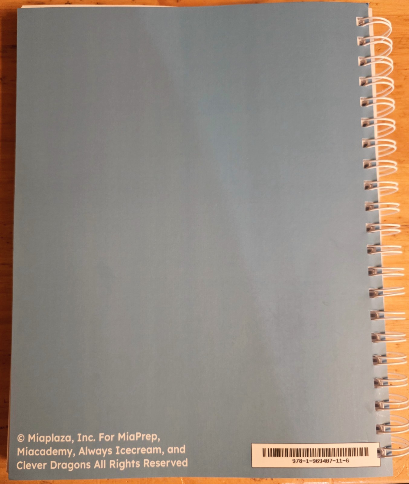 Miacademy Workbook: Math Level B Units 4-8 Spiral Bound Homeschooling