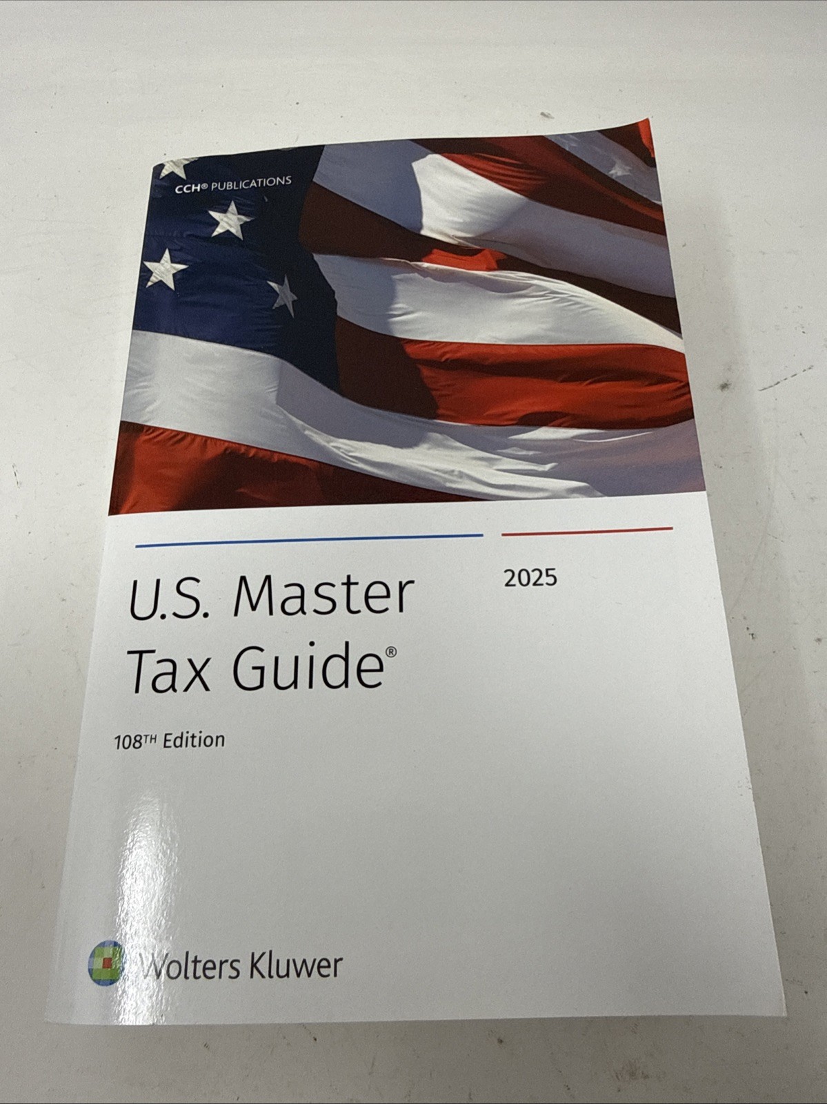 U.S. Master Tax Guide® (2025) – 108th Ed. Paperback, by Wolters Kluwer