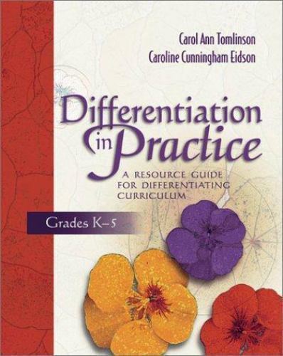 Differentiation in Practice: A Resource Guide – Tomlinson, 0871207605, paperback