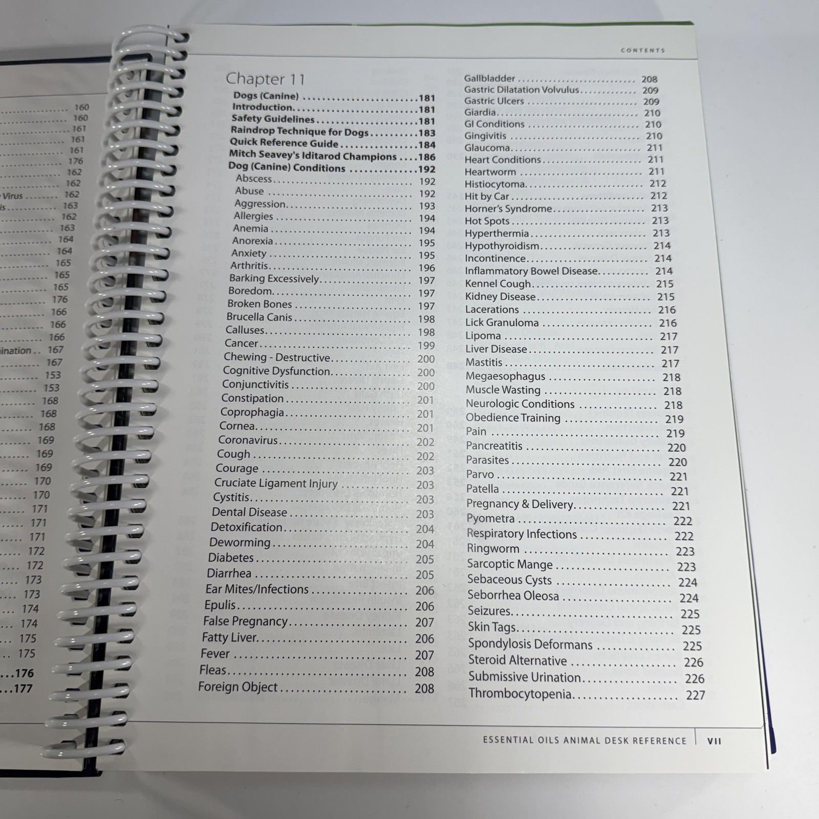 1st Edition Essential Oils Animal Desk Reference EODR Spiral Bound Text Book HTF