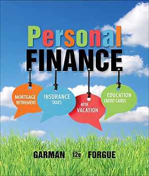 Personal Finance – Hardcover, by Garman E. Thomas; Forgue Raymond – Good