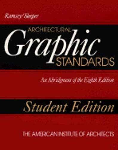 Architectural Graphic Standards by Charles George Ramsey: Used
