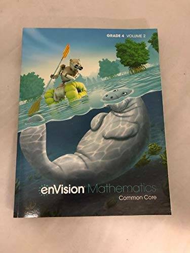 ENVISION MATHEMATICS 2020 COMMON CORE STUDENT EDITION GRADE 4 VOLUME 2 – GOOD