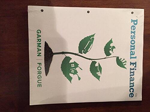Personal Finance, Loose-leaf Version – Loose Leaf – ACCEPTABLE