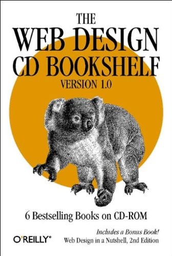 THE WEB DESIGN BOOKSHELF -ROM By O’reilly & Associates Inc **Mint Condition**