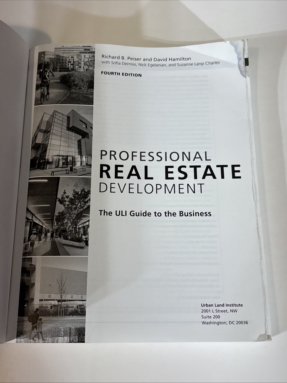 Professional Real Estate Development : The ULI Guide to the Business 4th Edition