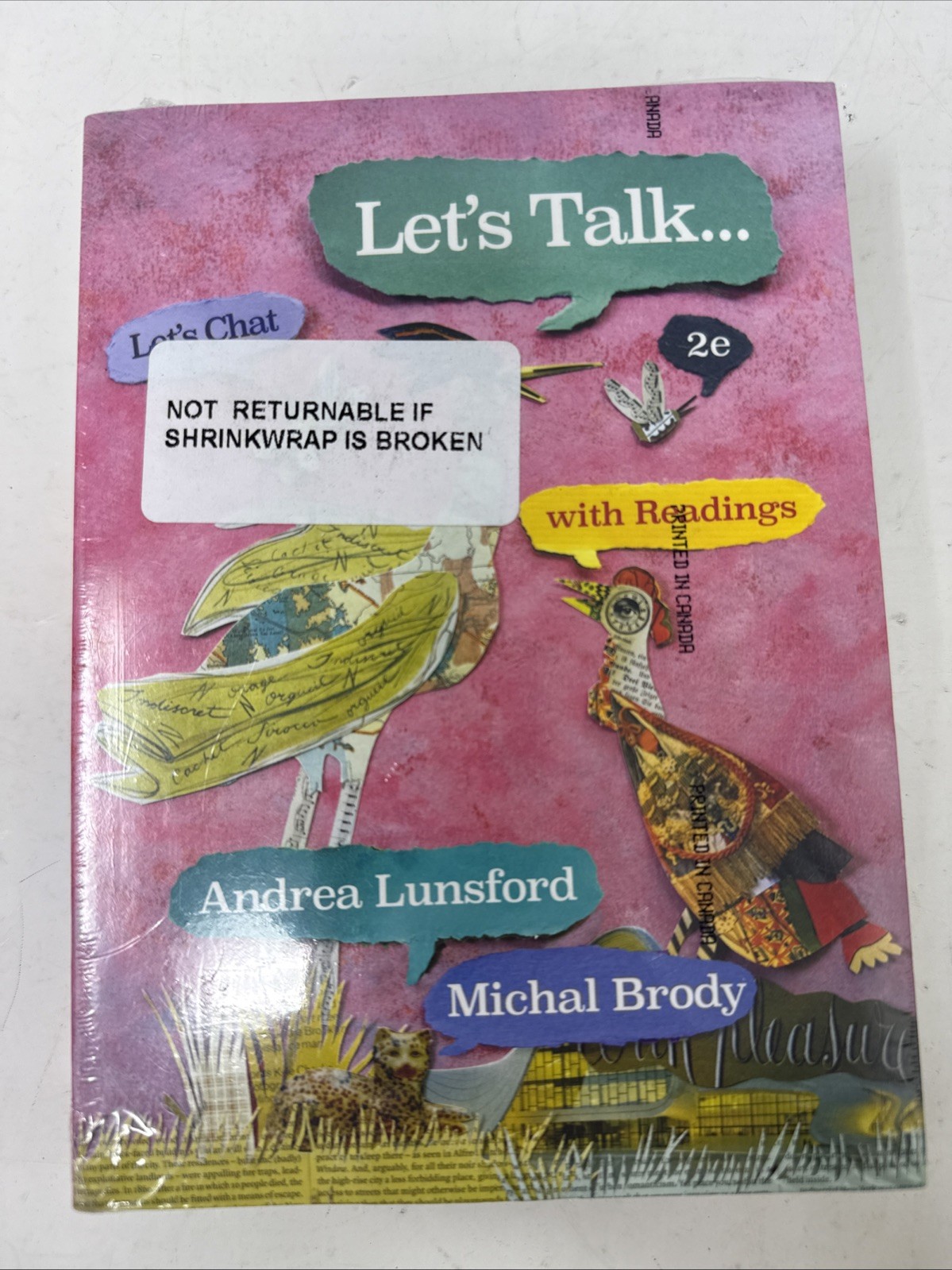 Let’s Talk… with Readings 2nd Edition by Andrea Lunsford Paperback English